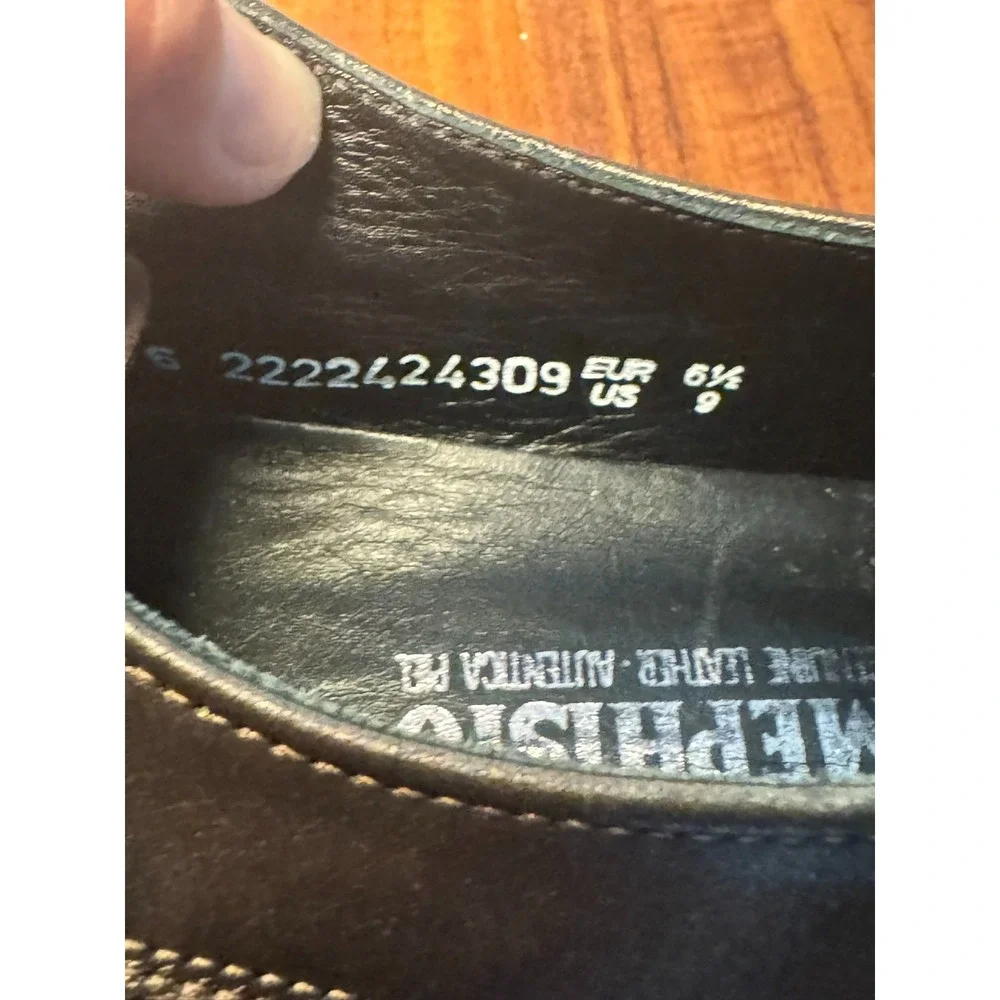 Mephisto Selenia Womens Oxford Shoes US 9 Lace-Up Air-Relax Wingtip Derby Dress - Picture 8 of 8